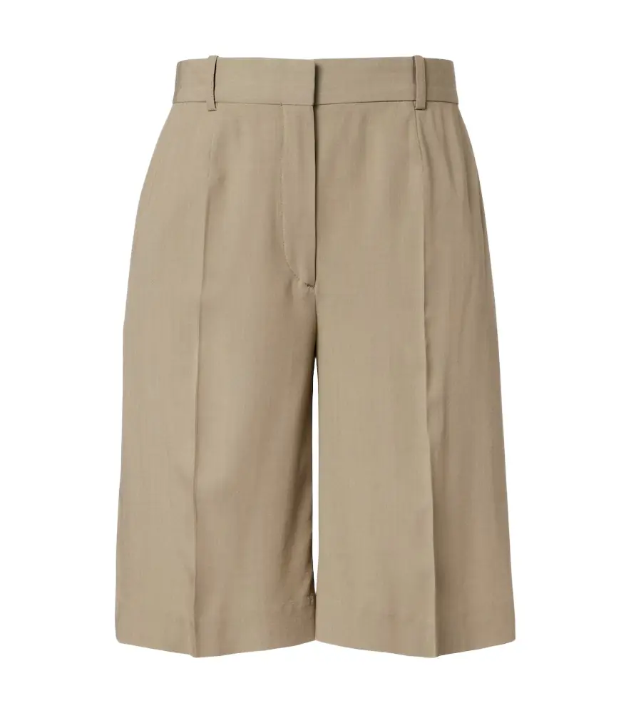 Toteme High-rise Bermuda shorts
