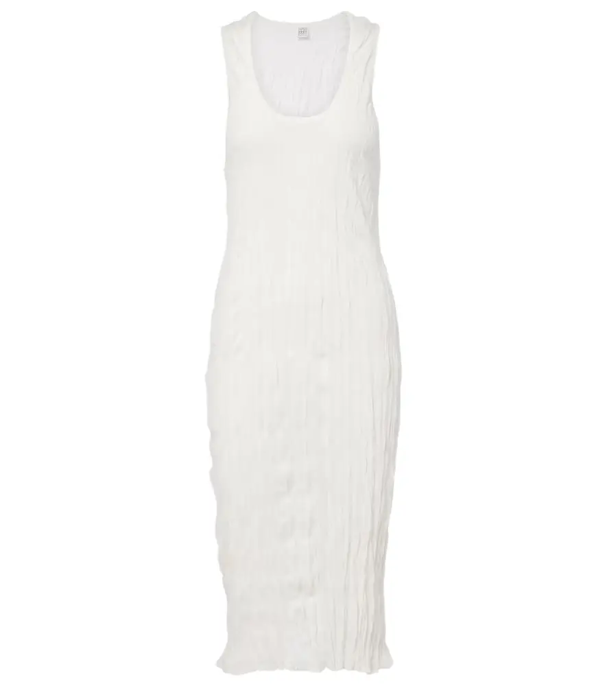 Toteme Pleated midi dress