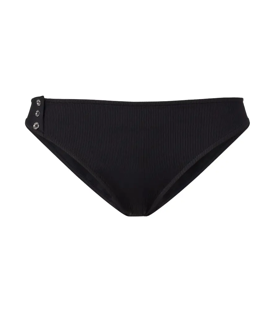 Toteme Ribbed-knit bikini bottoms