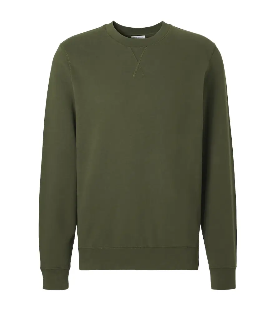 Sunspel Cotton sweatshirt