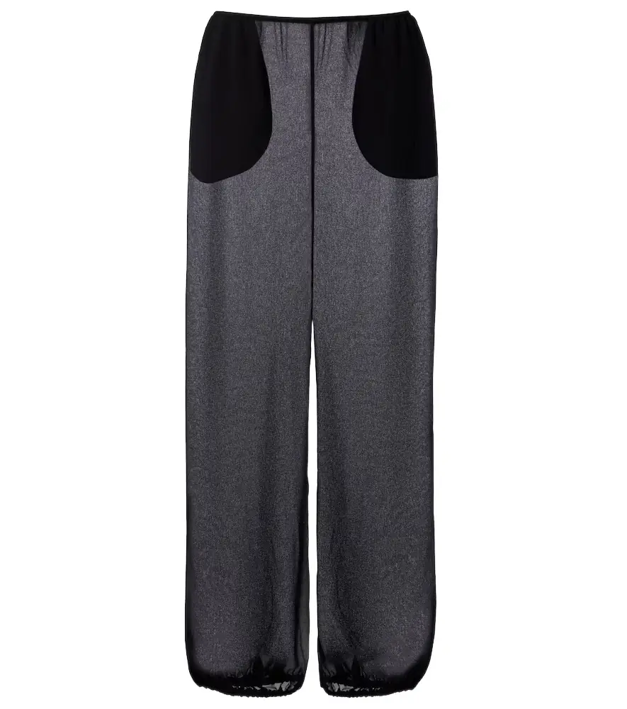 The Frankie Shop Orissa sheer balloon pants
