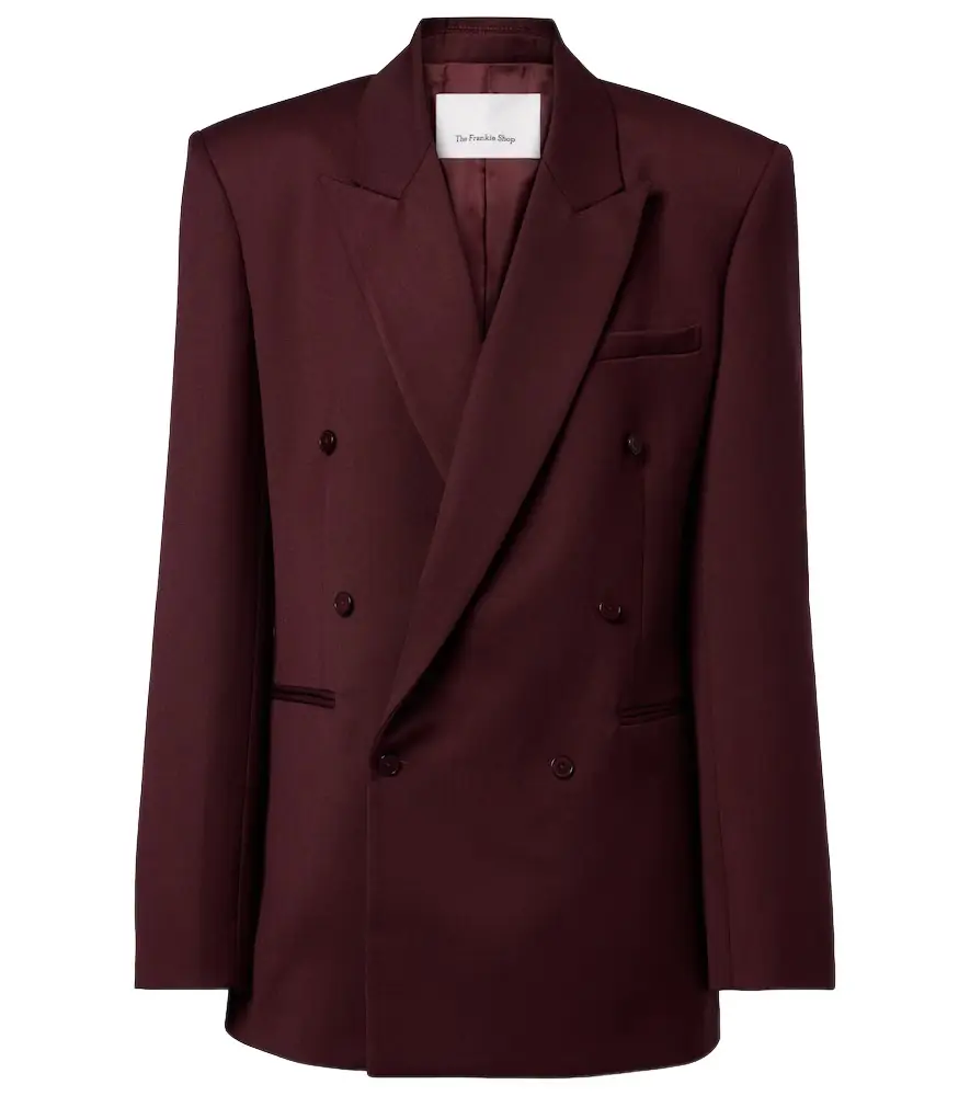 The Frankie Shop Monterey double-breasted blazer