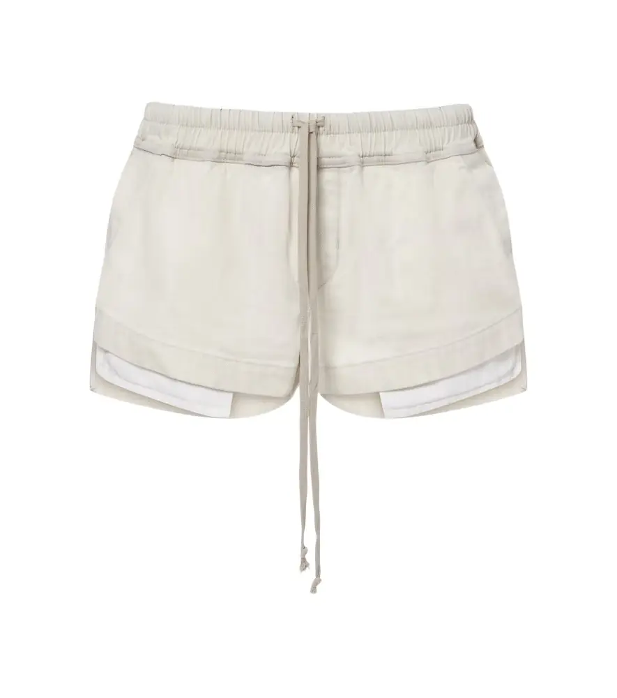 Rick Owens Cotton jersey shorts
