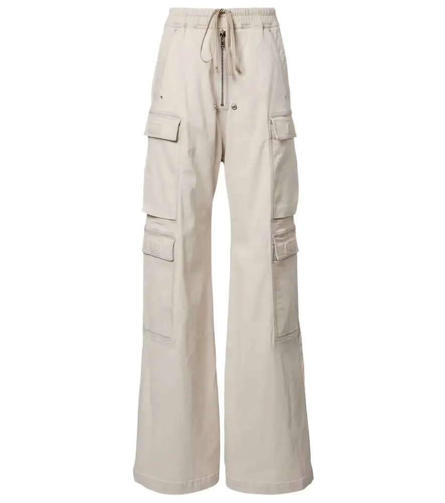 Rick Owens Jumbo cotton-blend cargo pants