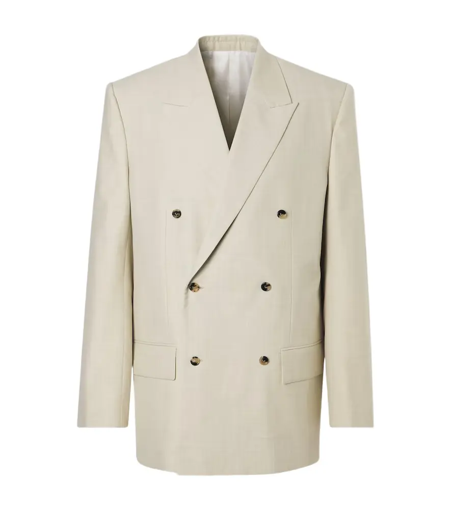 Bottega Veneta Wool and cotton gabardine suit jacket
