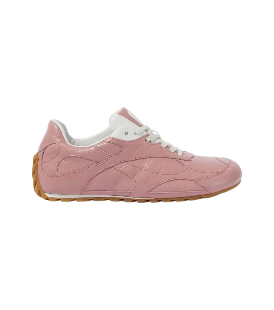 Bottega Veneta Orbit Flash leather sneakers