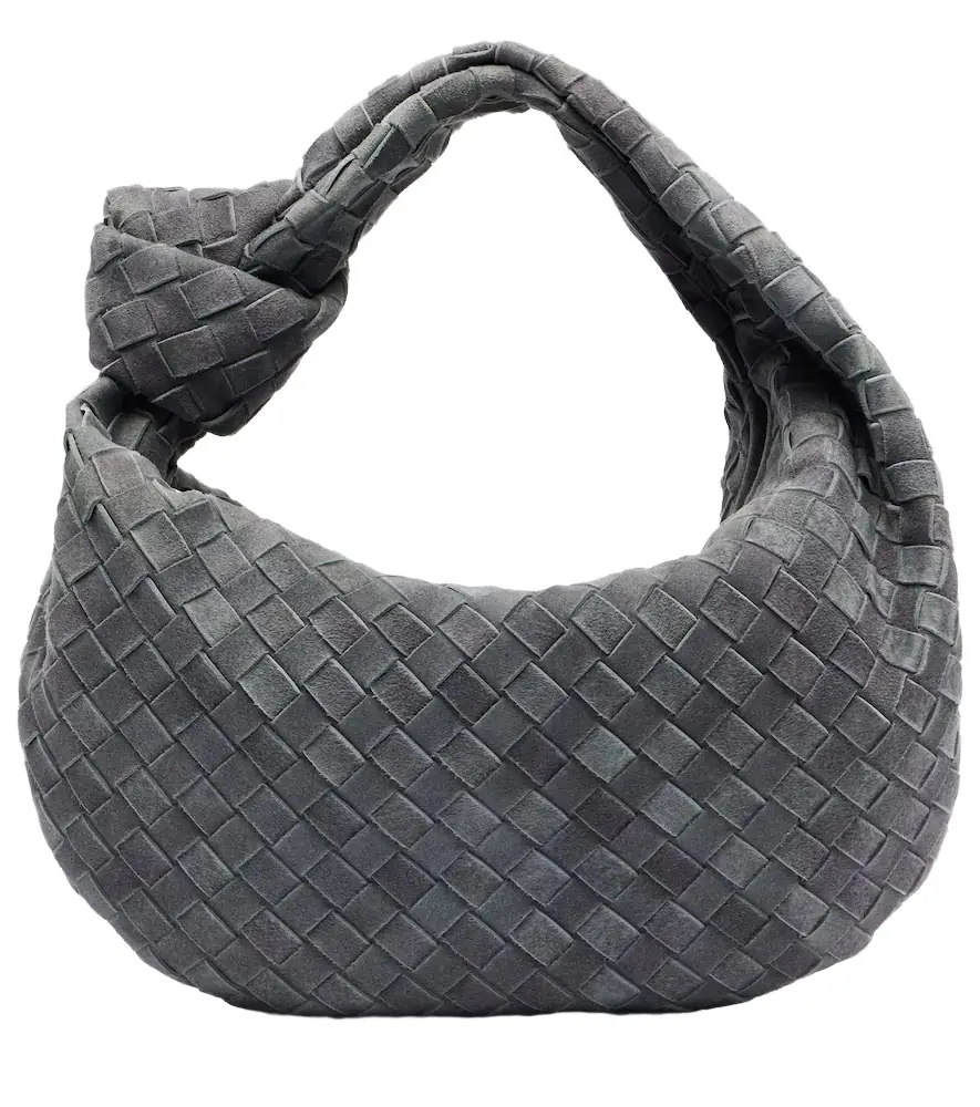 Bottega Veneta Jodie Intrecciato Medium suede tote bag