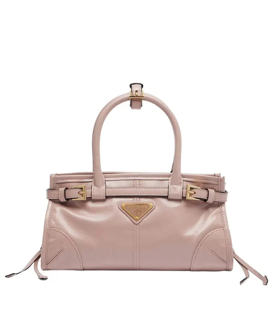 Prada Bonnie Mini leather top handle bag