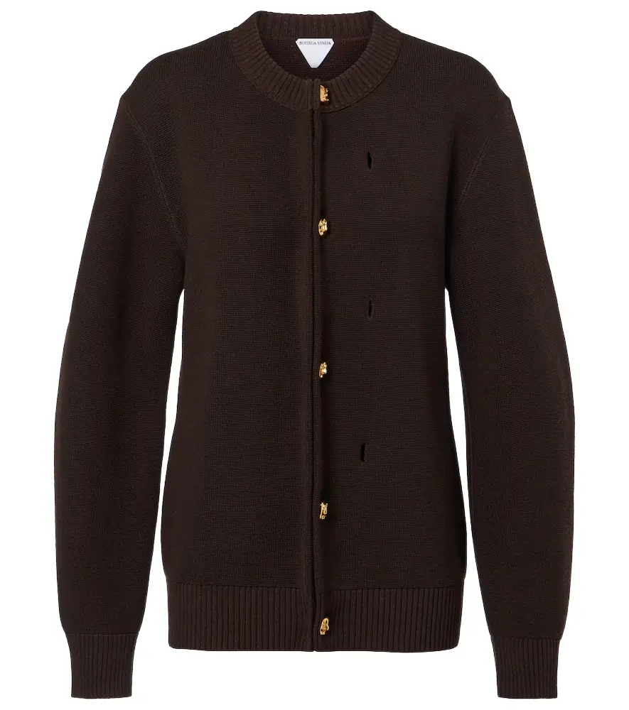 Bottega Veneta Wool and cotton cardigan