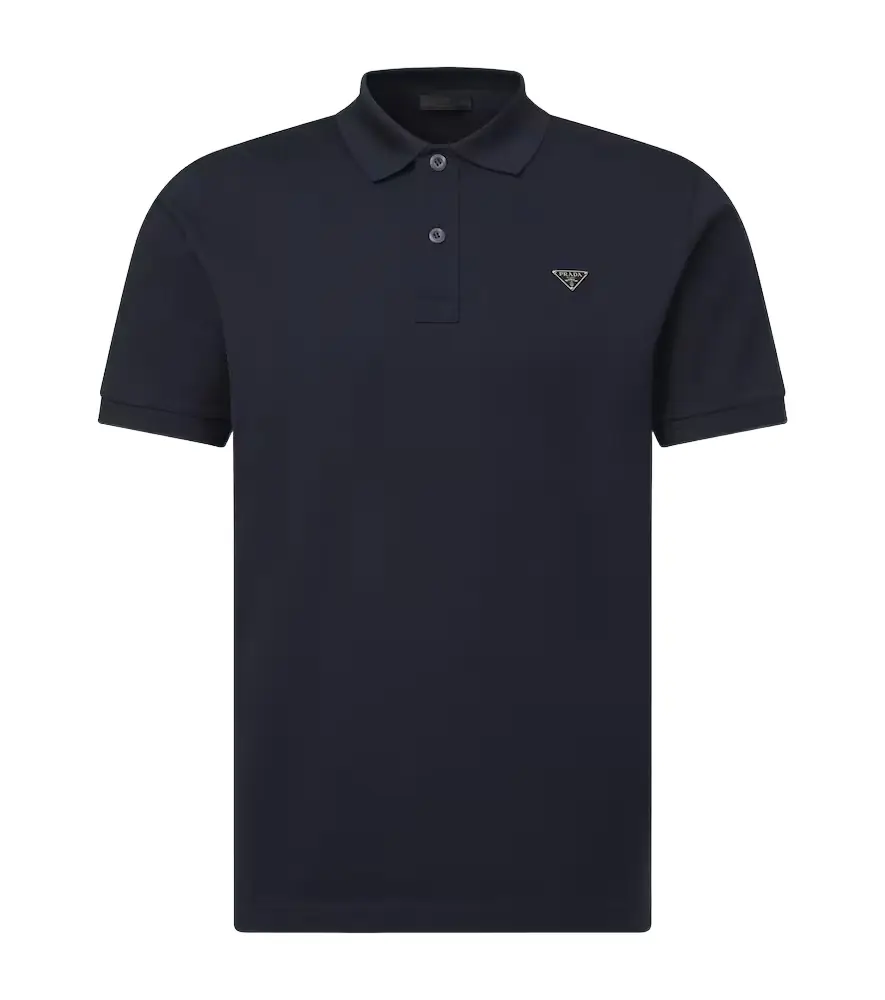 Prada Cotton piqué polo shirt