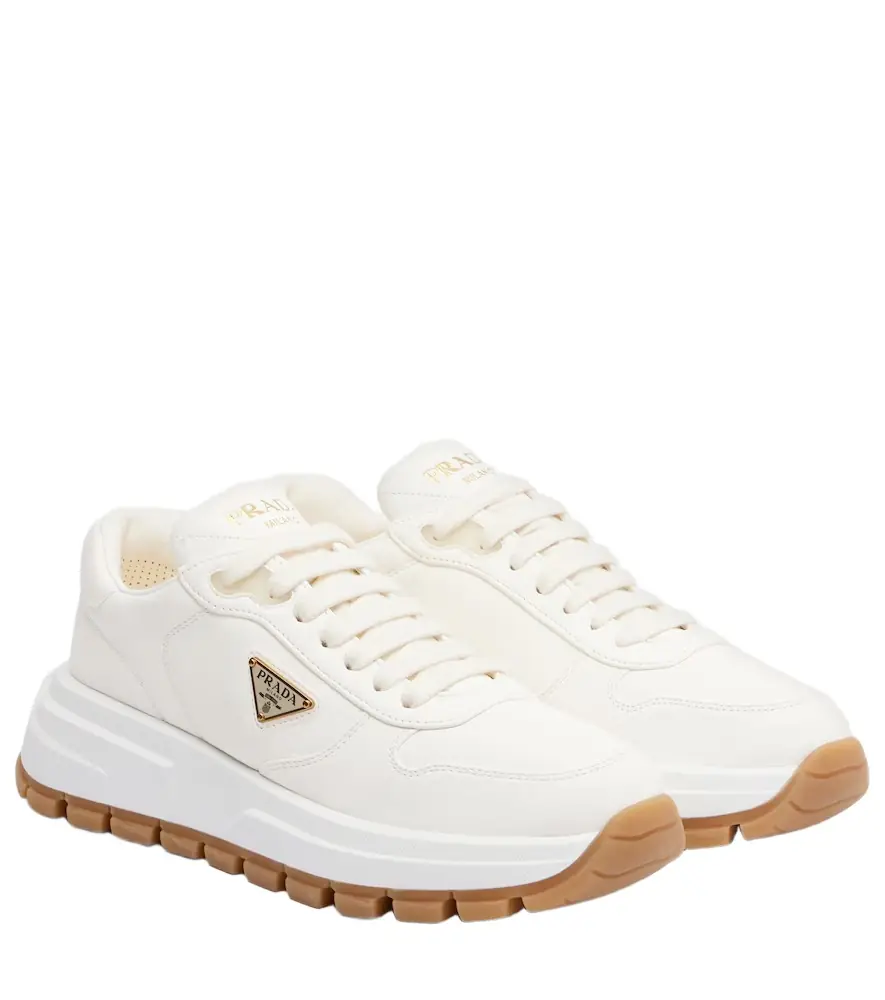 Prada Prax 01 leather sneakers