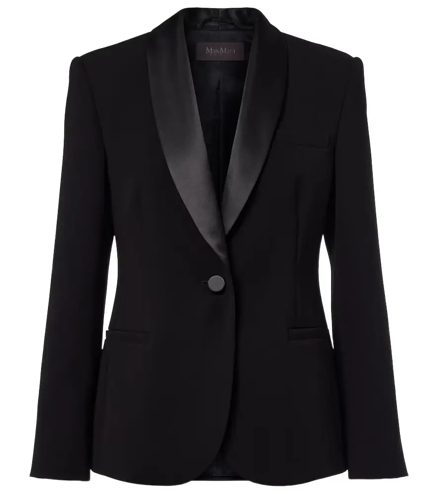 Max Mara Scatola cady tuxedo jacket