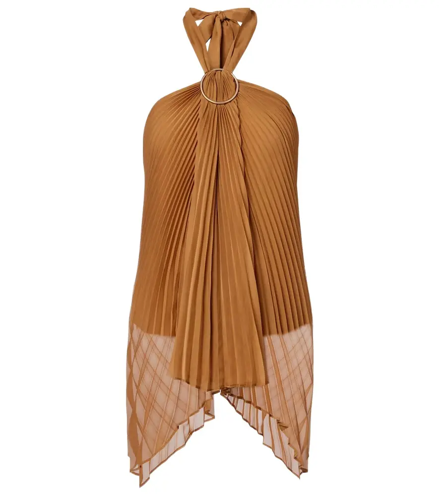 Max Mara Valzer pleated top