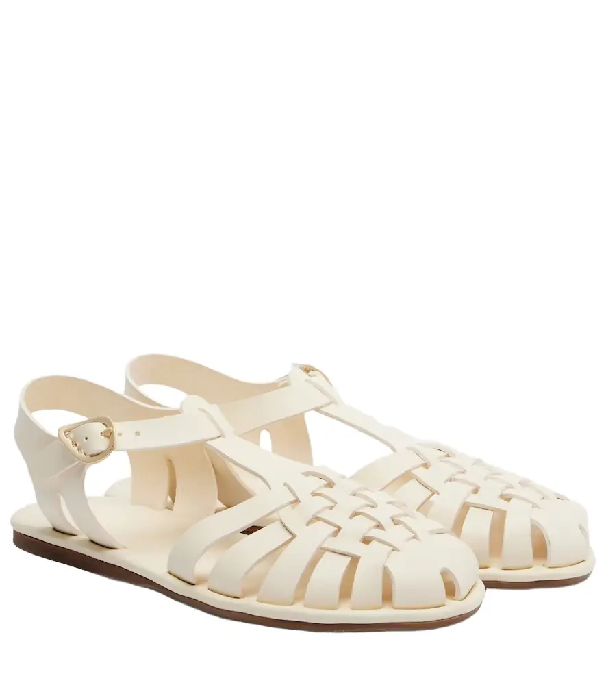 Ancient Greek Sandals Karina leather fisherman sandals