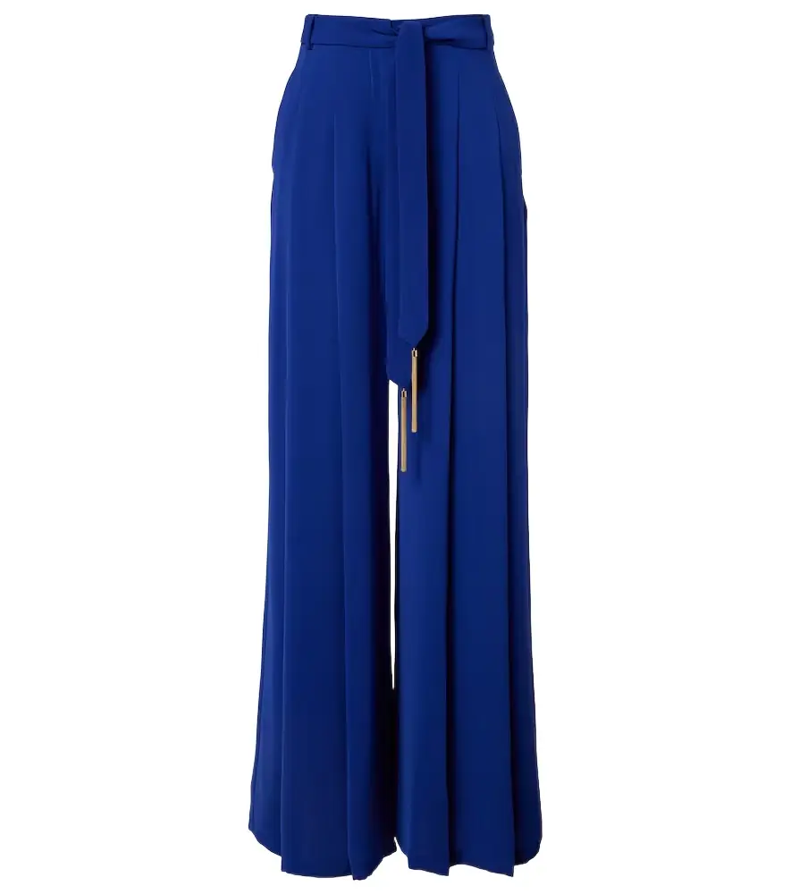 Max Mara Valico pleated wide-leg pants