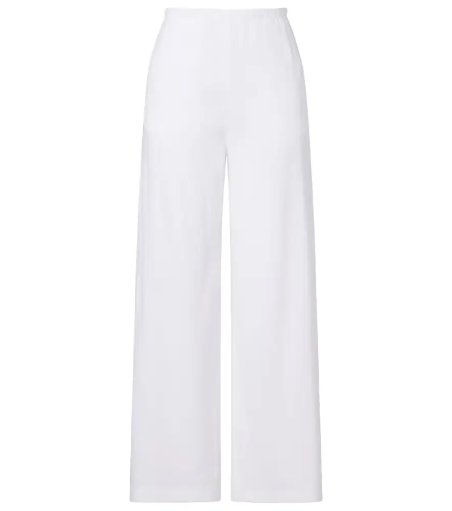 Max Mara Destino linen-blend wide-leg pants