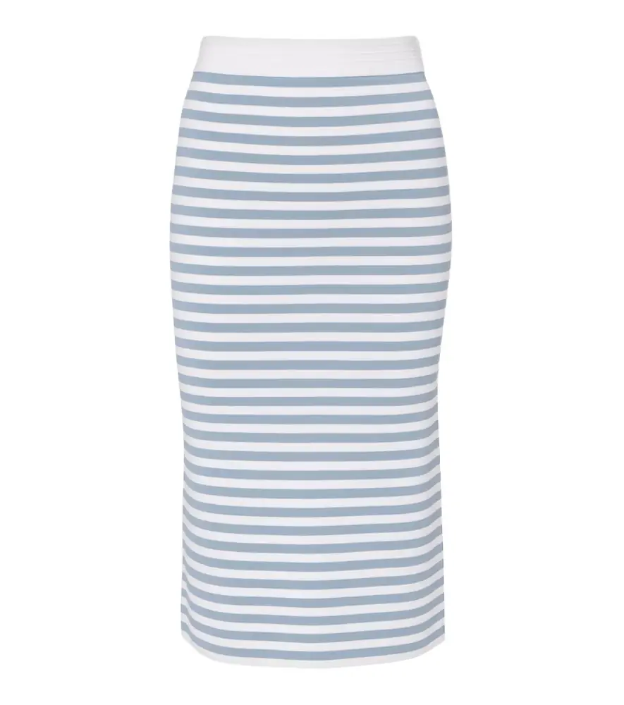 Max Mara Gennaio striped midi skirt