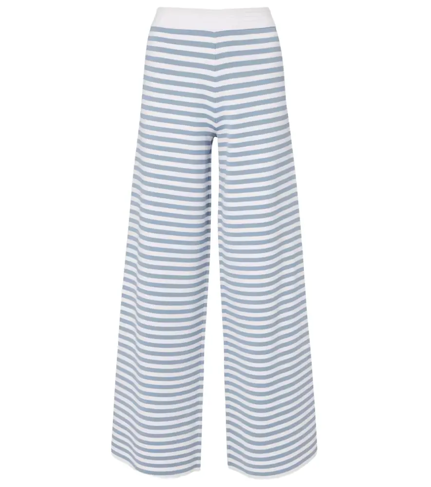 Max Mara Fingere striped wide-leg pants
