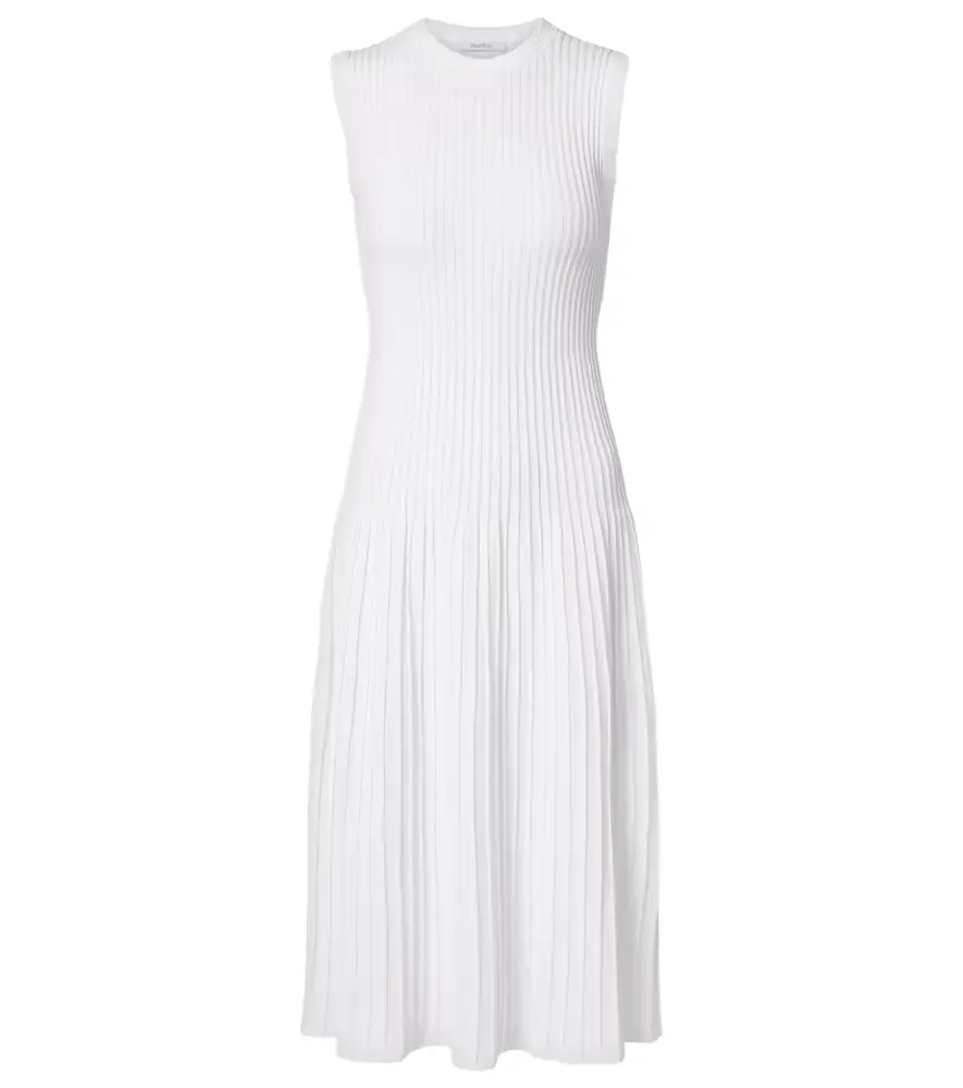 Max Mara Egizio ribbed-knit midi dress