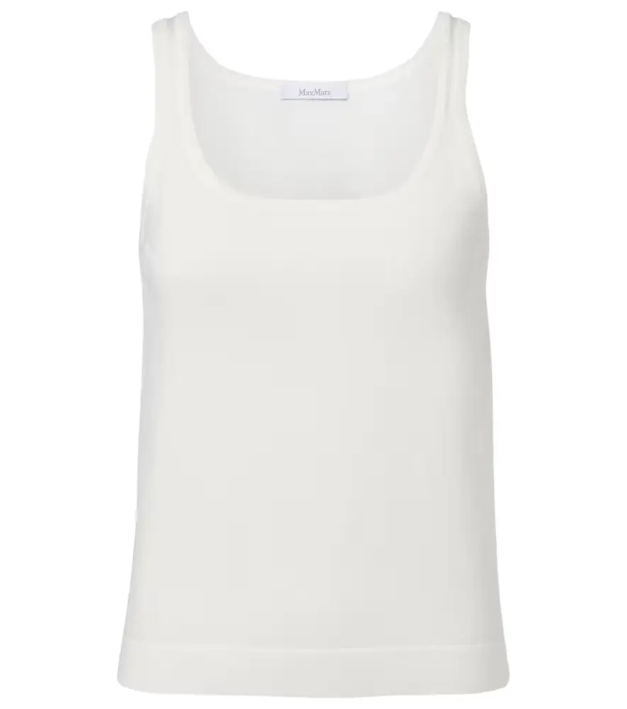 Max Mara Umano cotton tank top