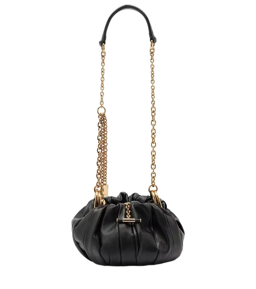 Chloe Chloé Chloé Plissé Small leather shoulder bag