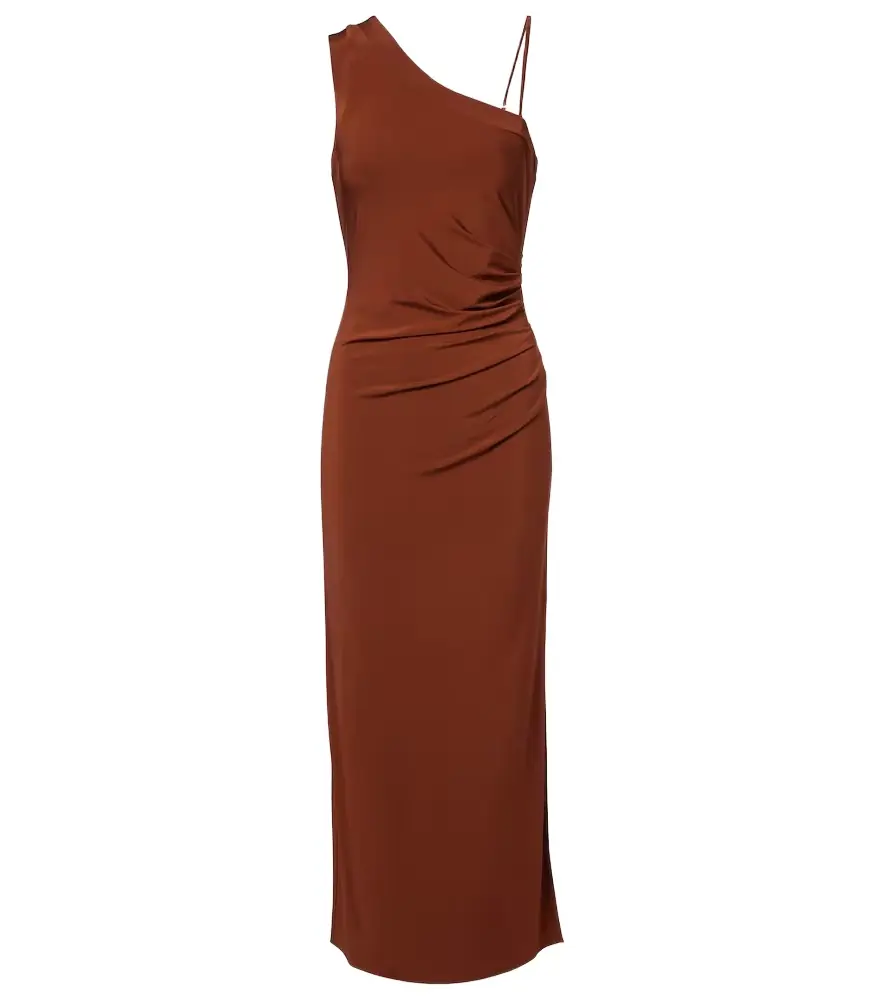 Max Mara Fiabe one-shoulder midi dress
