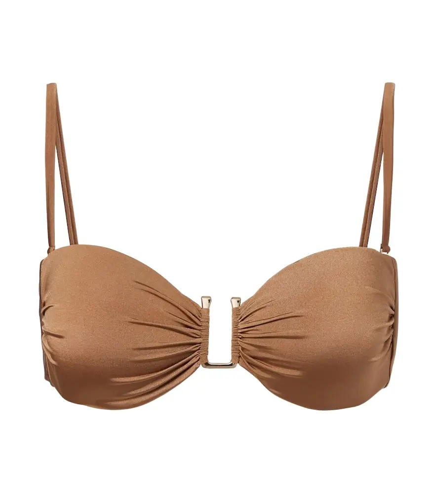 Max Mara Acacia bandeau bikini top