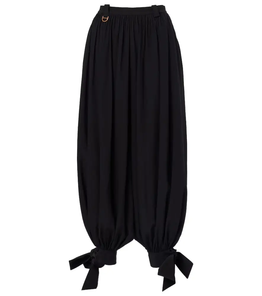 Chloe Chloé Silk crêpe de chine balloon pants