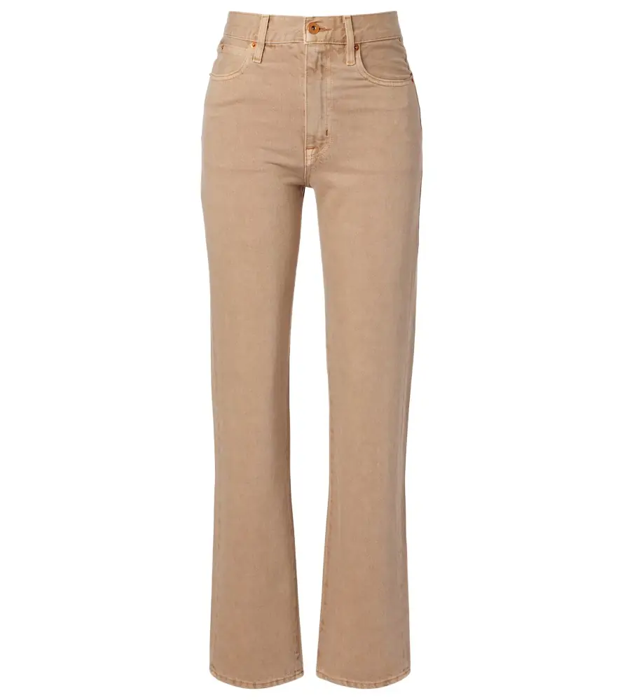 Slvrlake London high-rise straight jeans