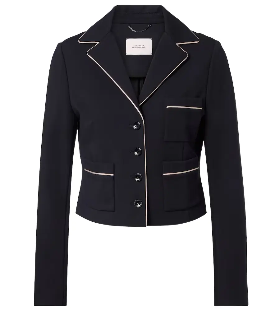 Dorothee Schumacher Emotional Essence cropped blazer