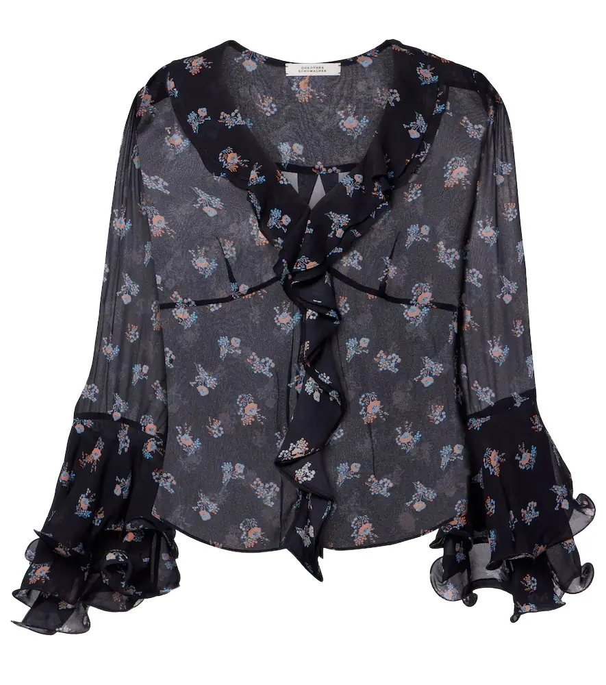 Dorothee Schumacher Airy Daydream floral georgette blouse