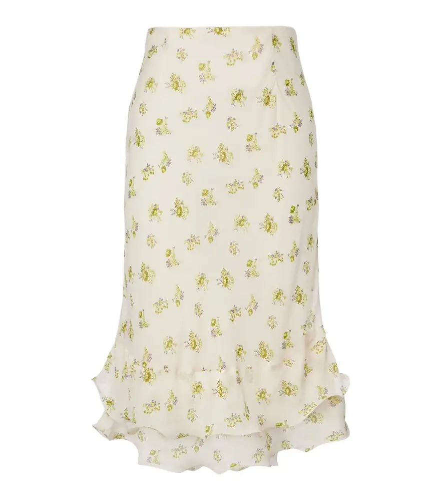 Dorothee Schumacher Airy Daydream floral midi skirt