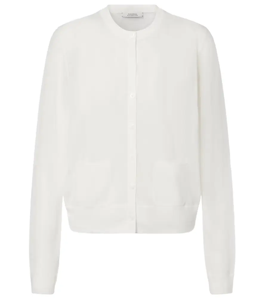 Dorothee Schumacher Summer semi-sheer cotton-blend cardigan