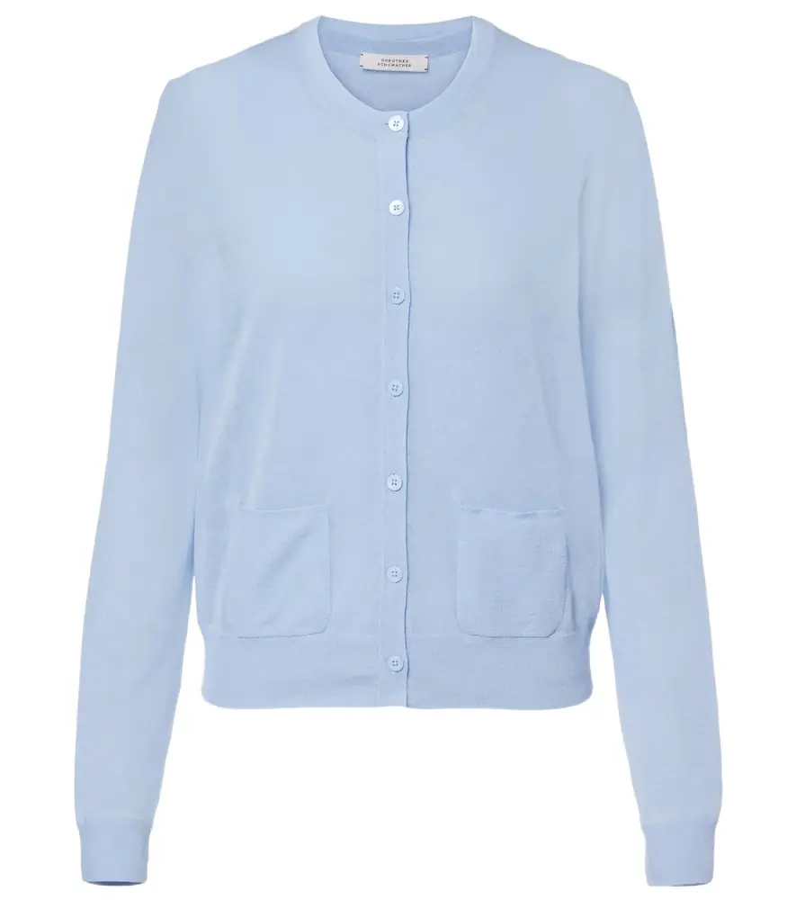 Dorothee Schumacher Summer semi-sheer cotton-blend cardigan
