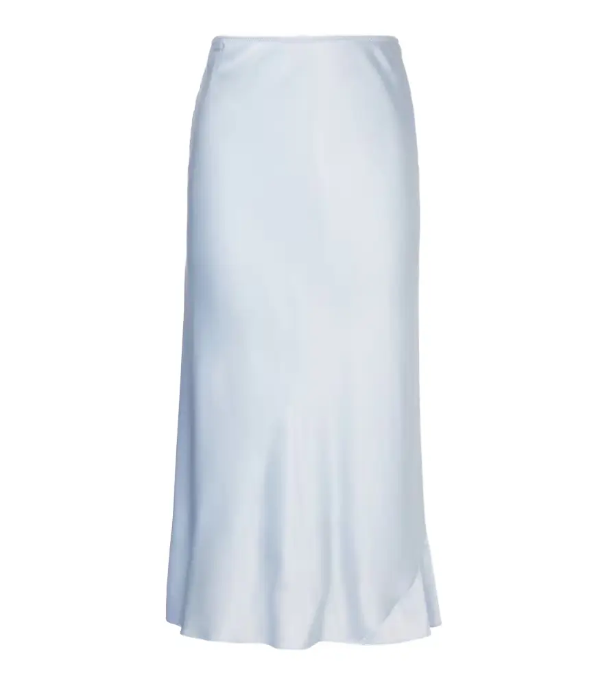 Dorothee Schumacher Sense of Shine satin midi skirt