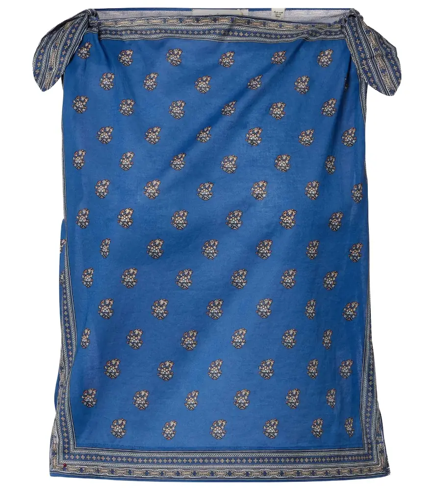 Doen Dôen Amalia printed cotton top