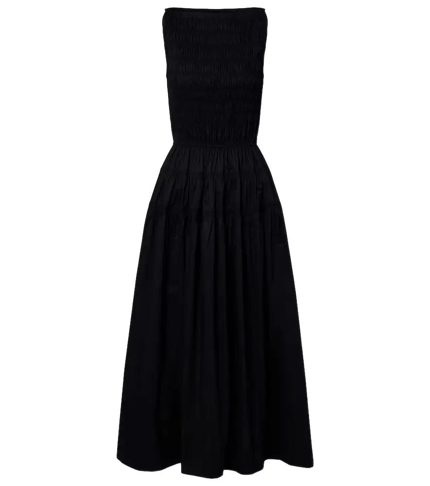 Doen Dôen Melie cotton poplin midi dress