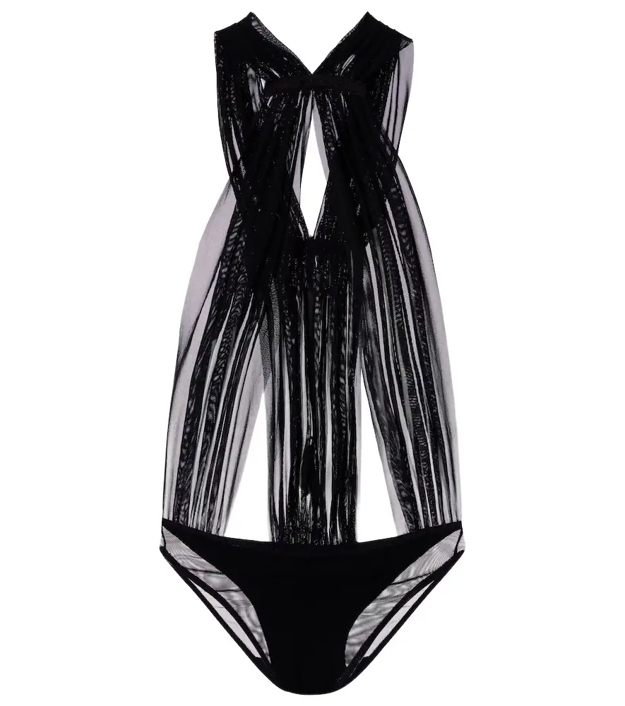 Rick Owens Miami gauze jersey bodysuit