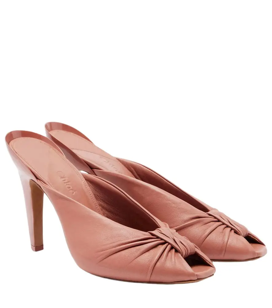 Chloe Chloé Suzie leather mules