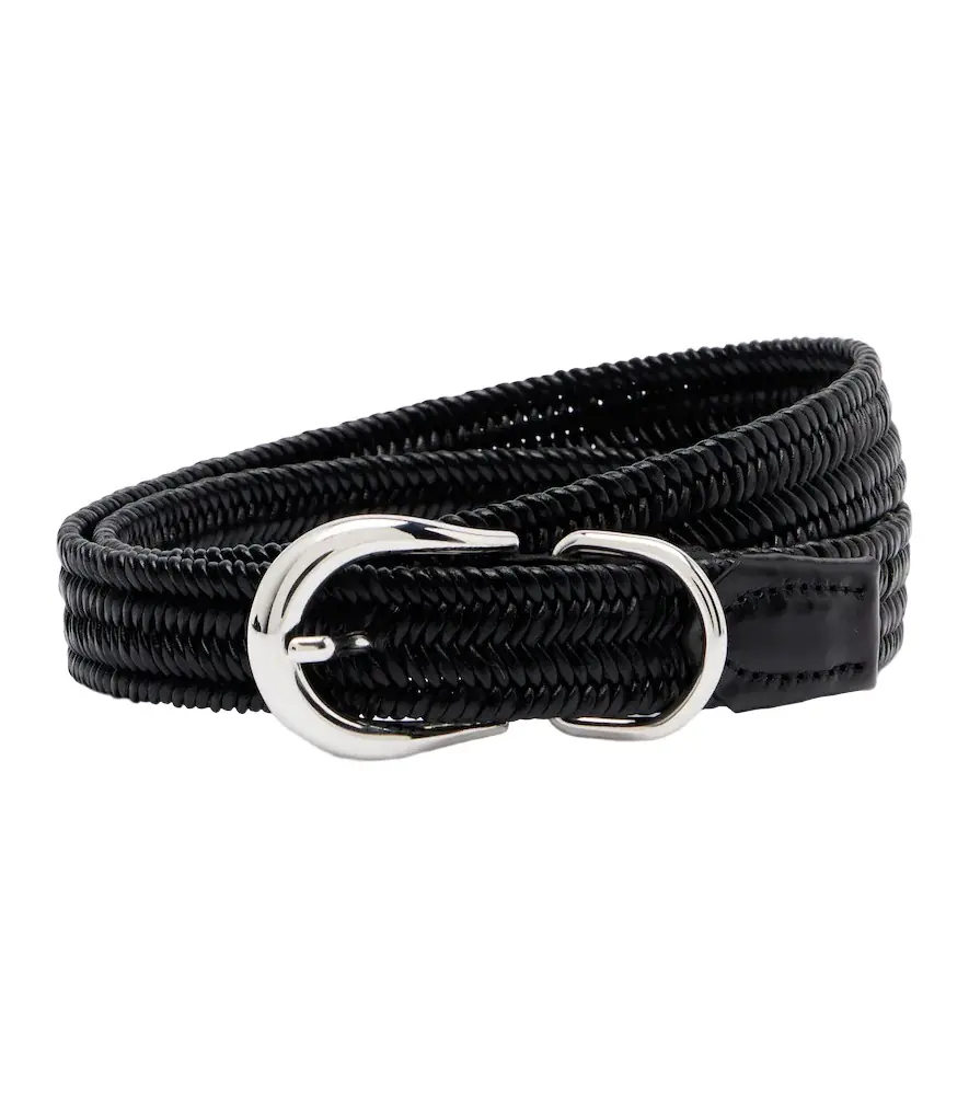 Dehanche Déhanche Loom braided leather belt