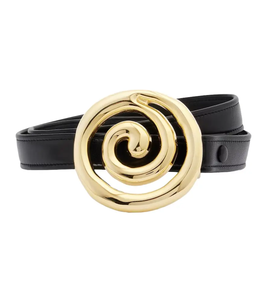Dehanche Déhanche Koru leather belt