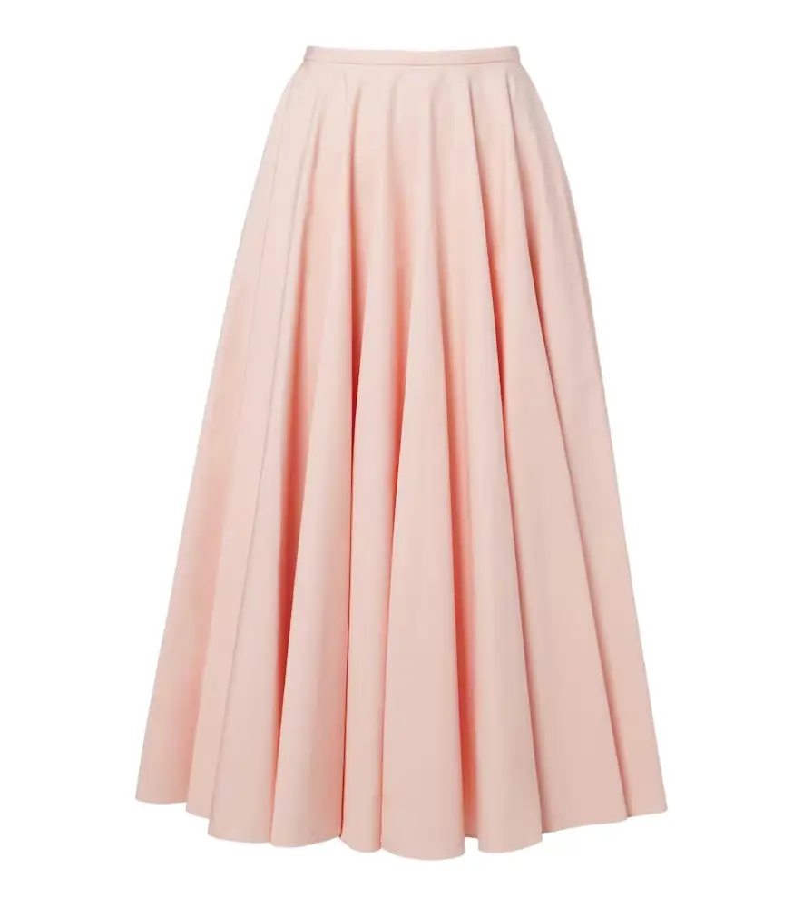 Givenchy Cotton midi skirt