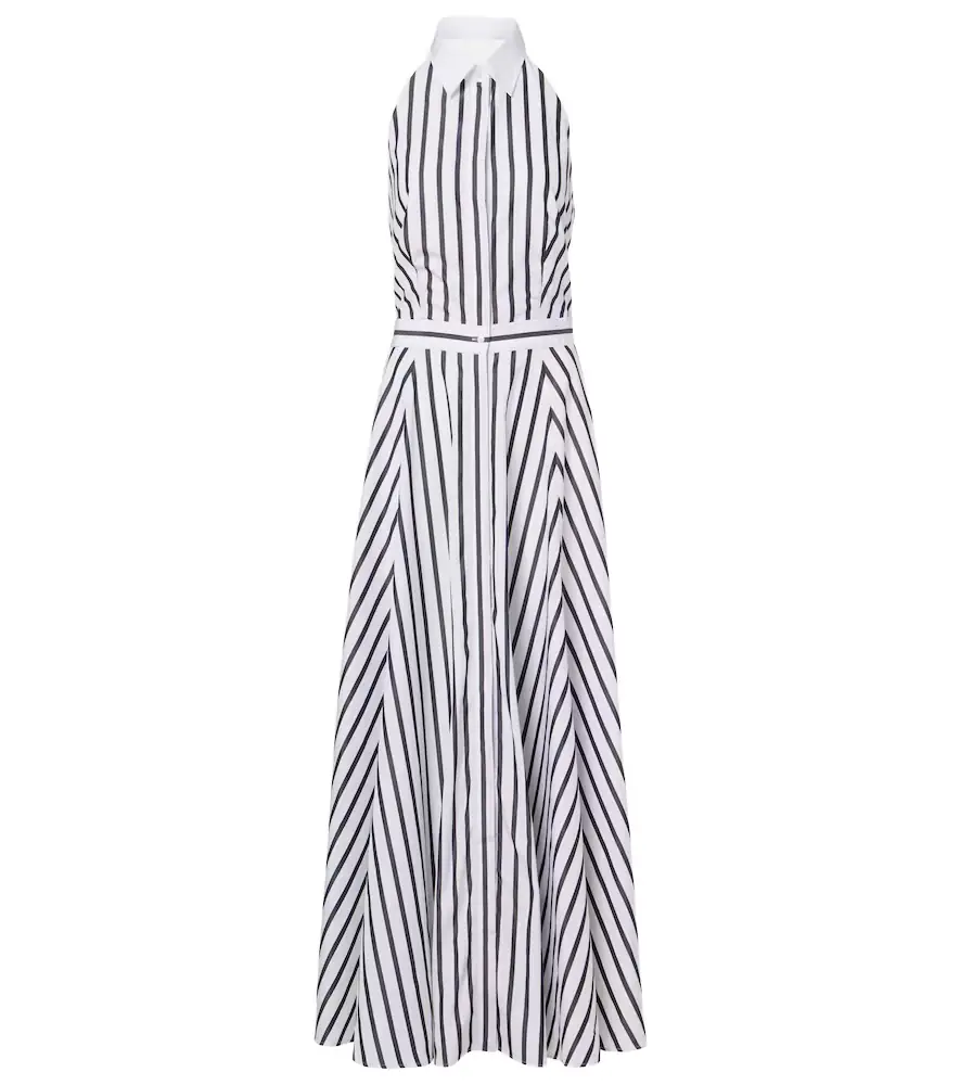Ralph Lauren Collection Eldred striped cotton shirt dress
