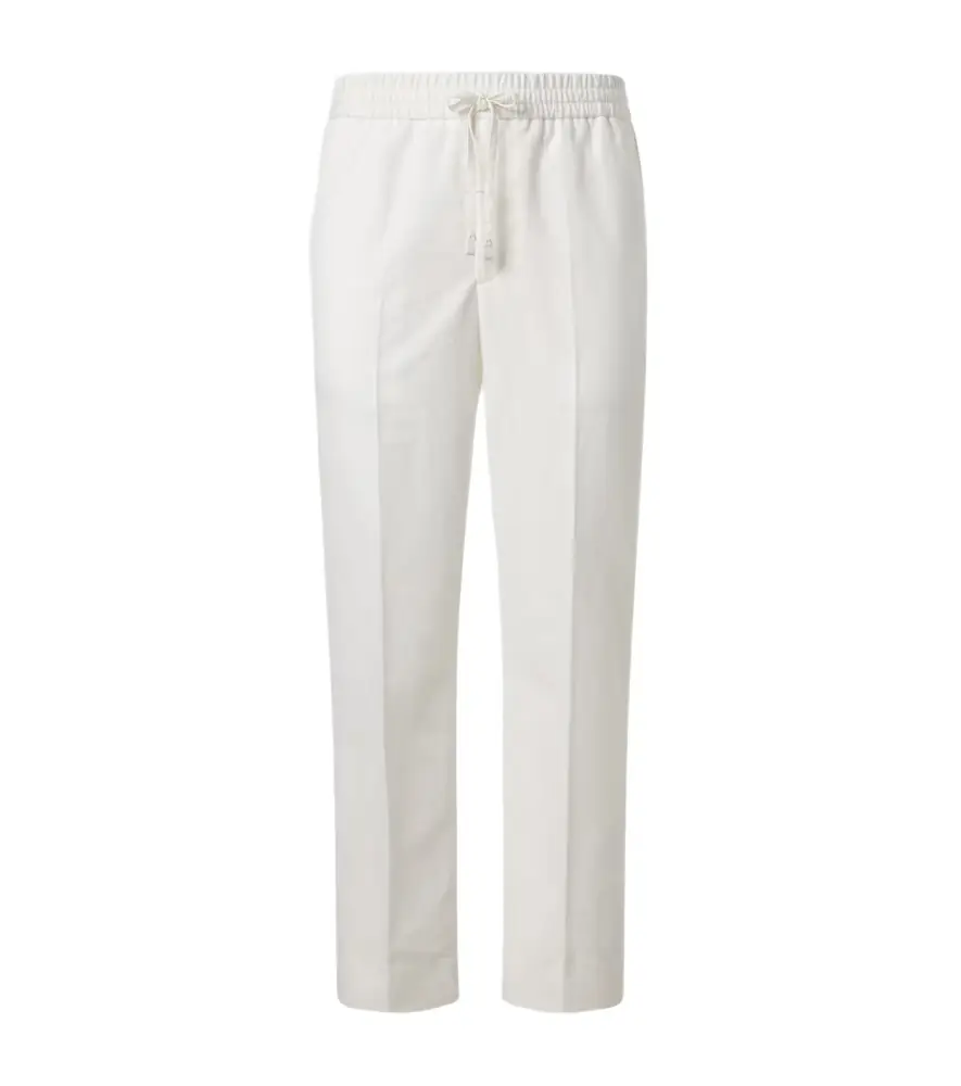 Brioni Linen and cotton straight pants