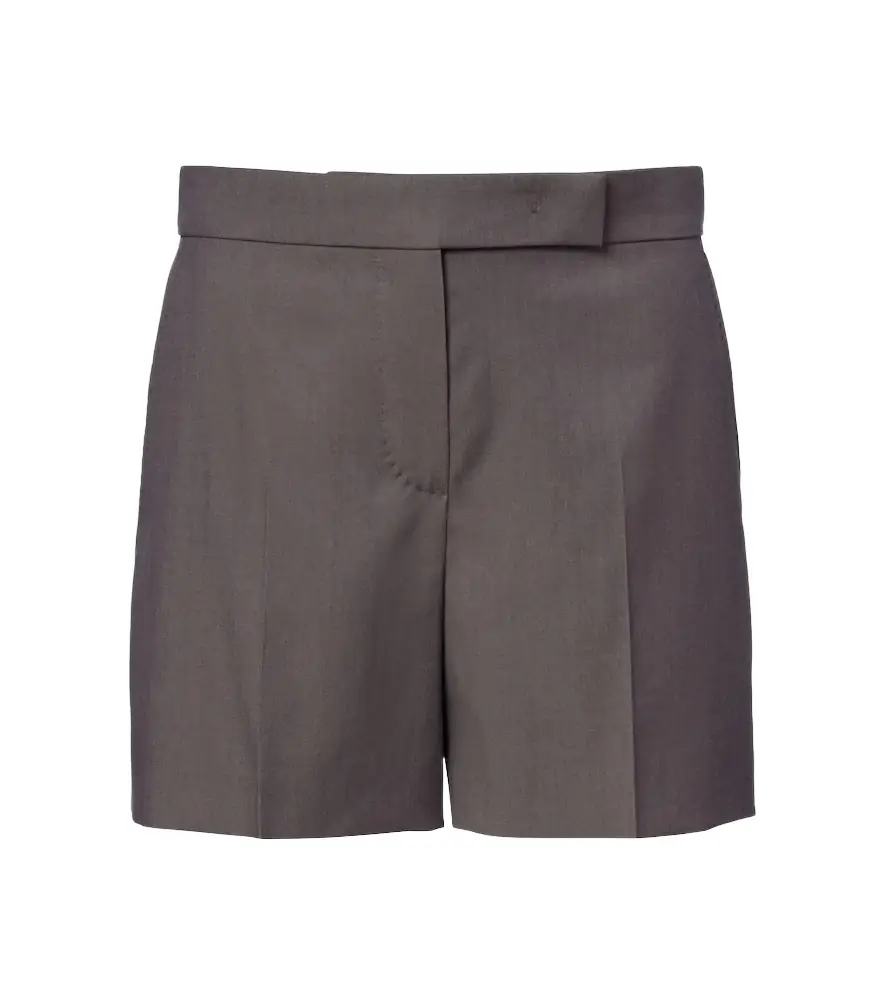 Max Mara Sadunco virgin wool shorts