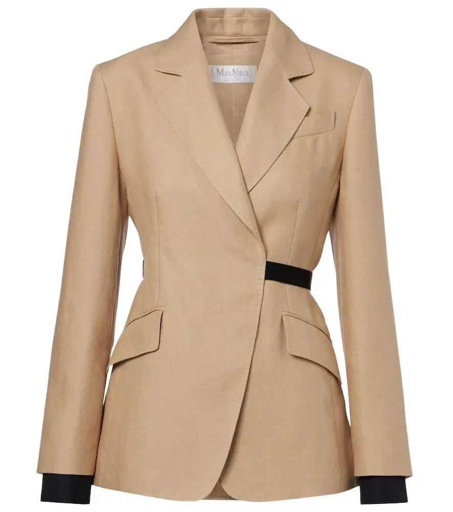 Max Mara Fionda linen blazer