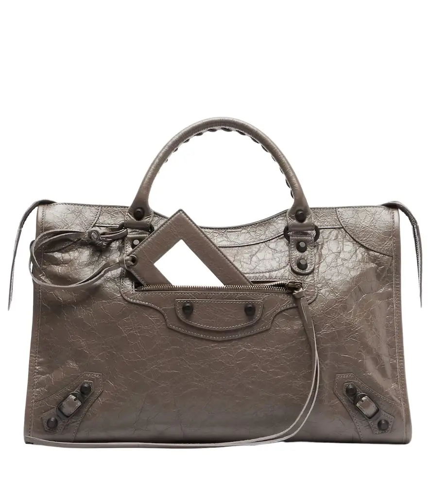 Balenciaga Le City Medium leather tote bag
