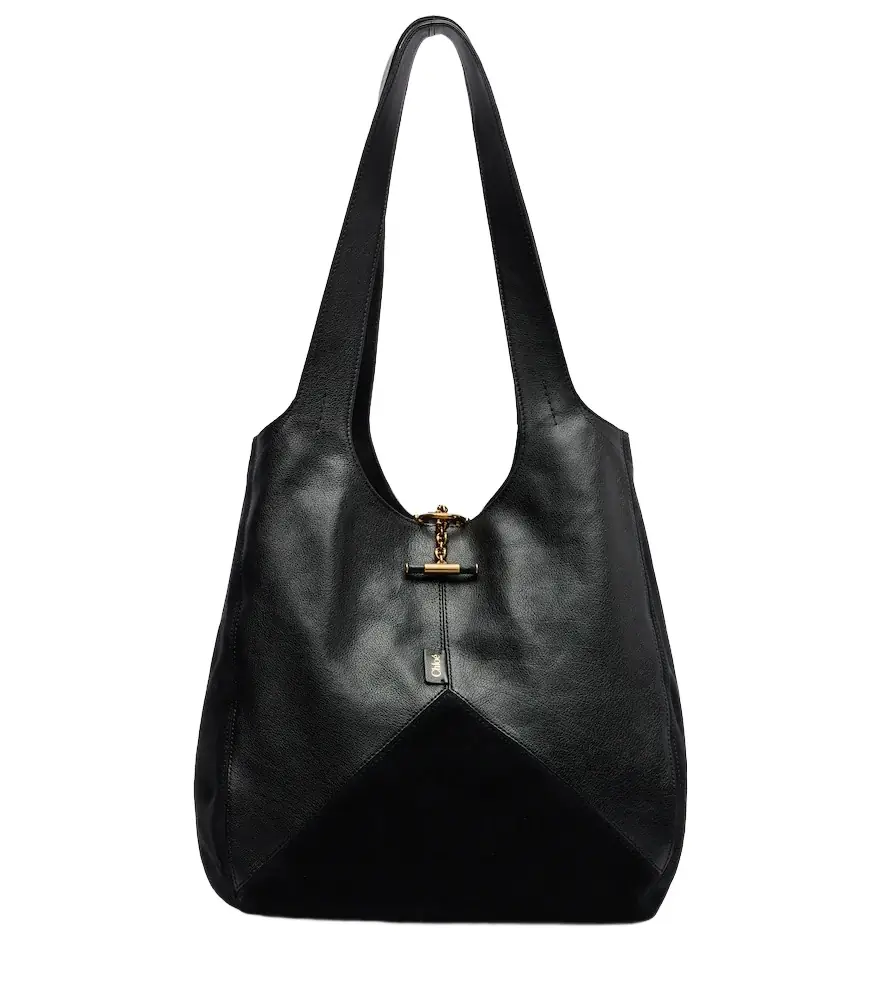 Chloe Chloé Chloé Balloon Medium leather and suede shoulder bag