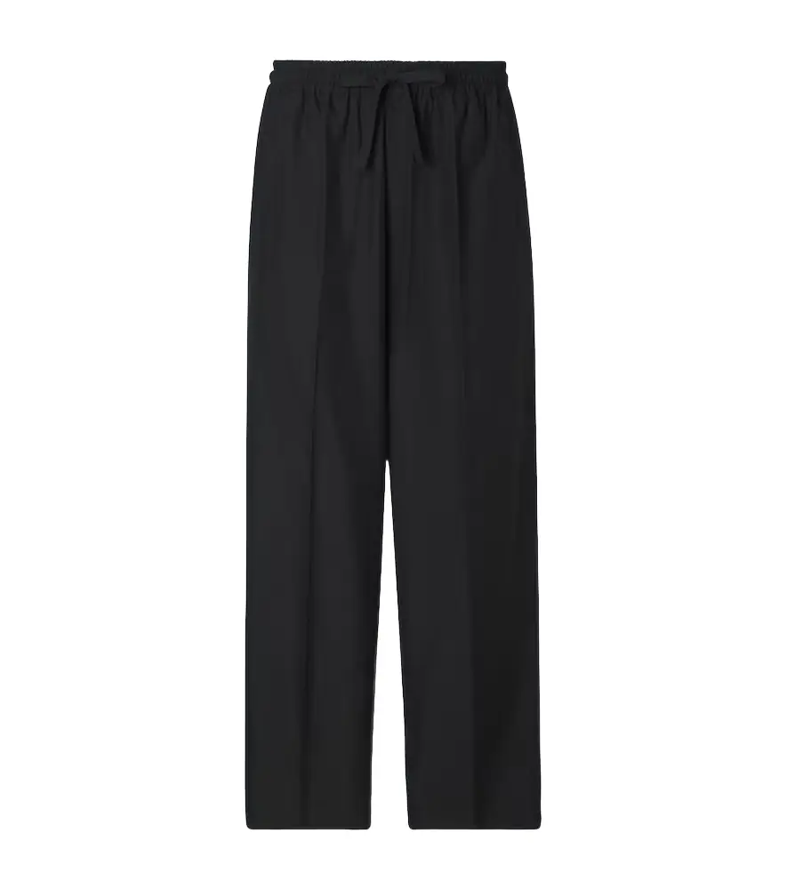 Umit Benan Julian silk straight pants