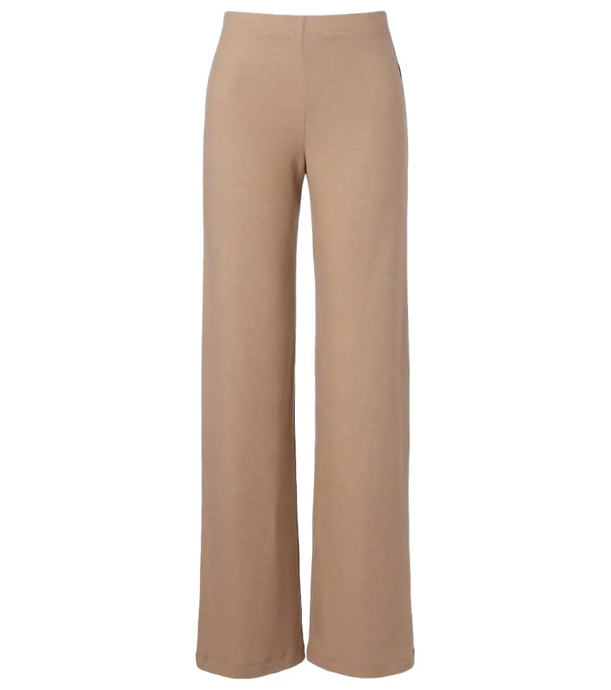 Leset Lauren jersey wide-leg pants